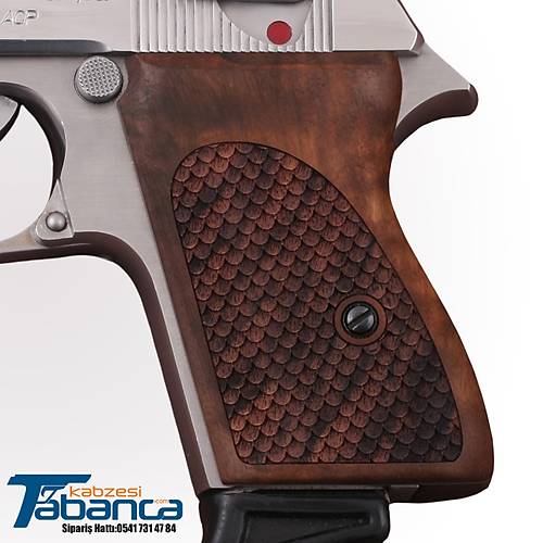 Walther PPK Uyumlu Ceviz A�ac� Kabzesi