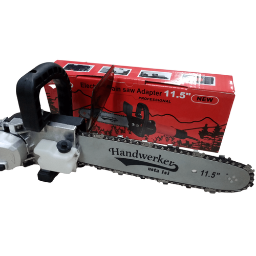 Handwerker Avuç Taşlama Makinası Uyumlu Otomatik Yağlamalı Zincirli Testere Aparatı 35 cm + 3 Zincir