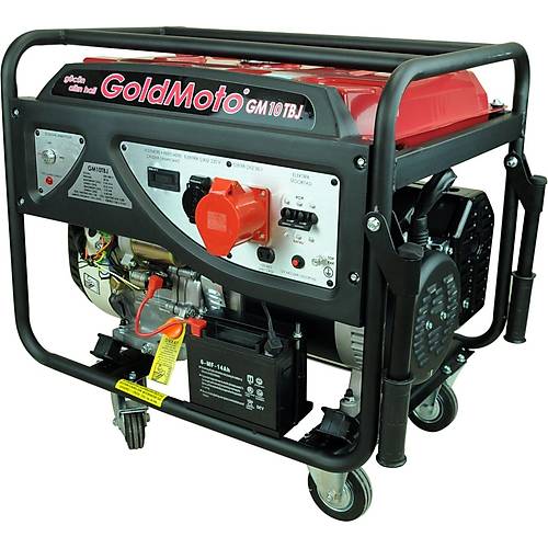 GoldMoto GM10TBJ Marşlı Trifaze 10 Kva Benzinli Jeneratör