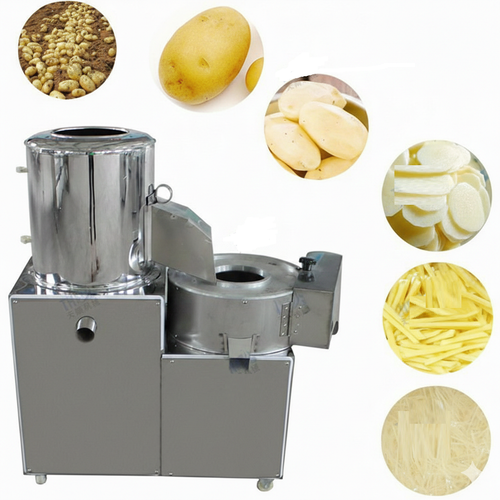 Dalle DL-XCD40 Patates Y�kama,Soyma Ve Dilimleme Makinesi