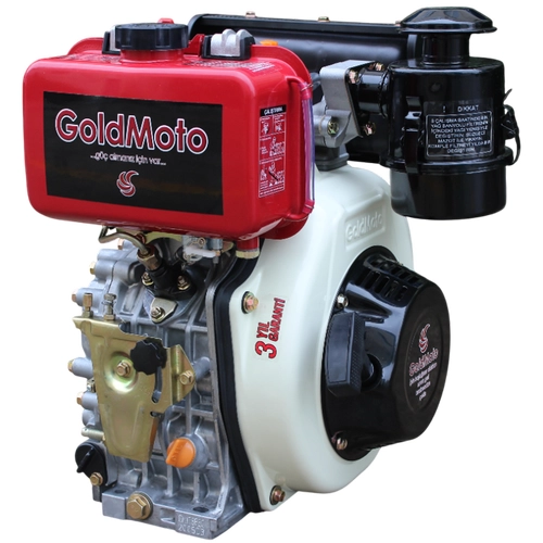 GoldMoto GM178FE-C Dizel Motor 7 Hp Mar�l� Krank Mili Kamal�