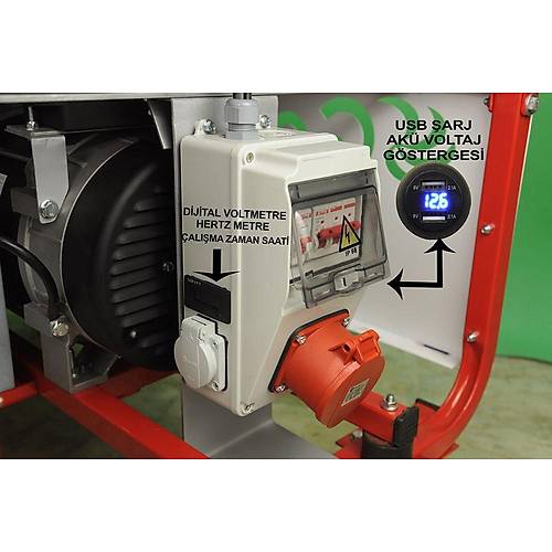 GoldMoto GM12BJBS Benzinli Jeneratr 11.8kVA Monofaze Marl