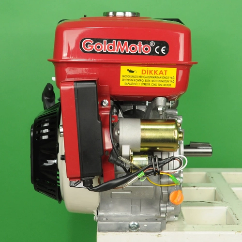 GoldMoto 9 Hp Mar�l� Krank Mili Kamal� Benzinli Motor GM270E