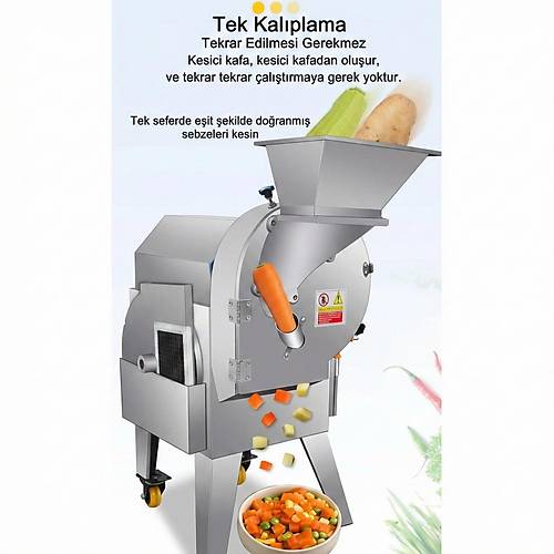 Dalle YQC-180 End�striyel Meyve Sebze Dilimleme Makinas�