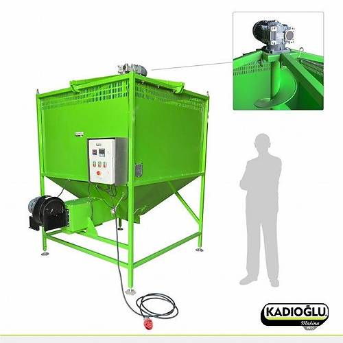 Kadolu CKM2600E Ayarl Kartrcl Ceviz, Fndk ve Badem Kurutma Makinesi