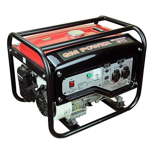 GOLDMOTO GMPOWER GM3500GT 3,5 KVA MONOFAZE BENZNL JENERATR