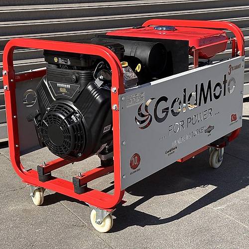 GoldMoto GM16TBJBS  Benzinli Jeneratr 14 Kva Trifaze Marl