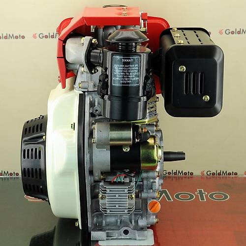 GoldMoto GM186FAEN-G7 Dizel Motor 10 Hp Mar�l� Krank Mili Konik