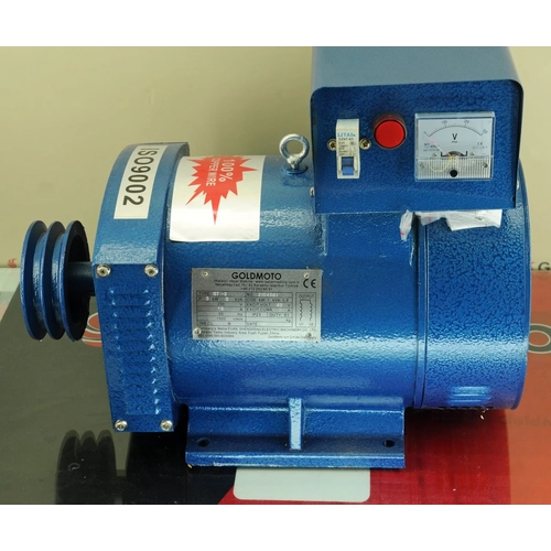 Goldmoto ST3KW Alternat�r Monofaze �ift Yatakl� 3,75 kVA