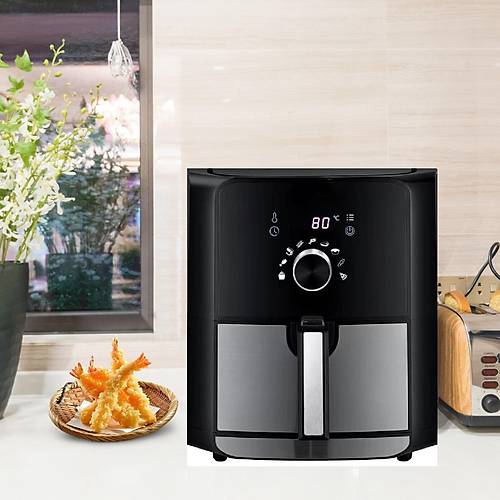 Dalle XL 1700 Watt 5.5 Litre Hacimli Ya�s�z Frit�z Airfryer