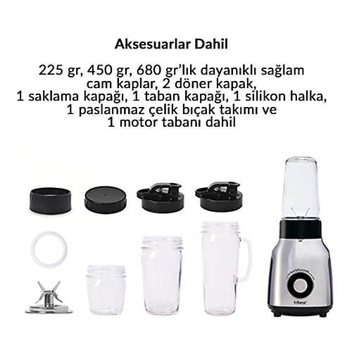 Tribest Glass Personal Blender