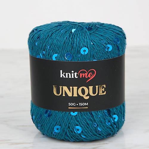 KNITME UNIQUE PETROL MAV�