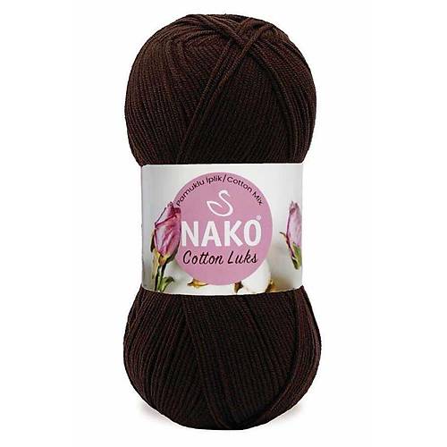 NAKO COTTON L�KS 97593 KOYU KAHVE