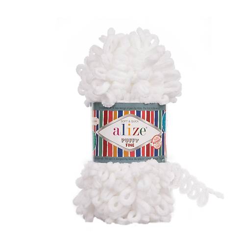 ALZE PUFFY FNE 55 BEYAZ