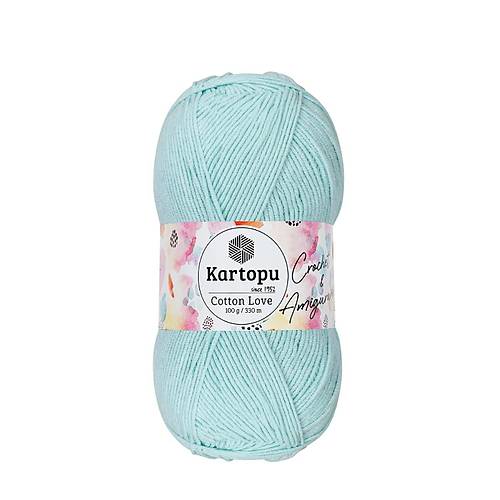 KARTOPU COTTON LOVE  K547 AIK TURKUAZ