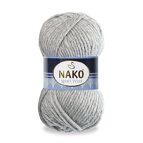 NAKO SPORT WOOL 195 A�IK GR� MELANJ