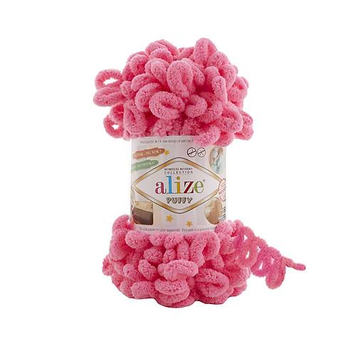 ALZE PUFFY 377 CANLI PEMBE