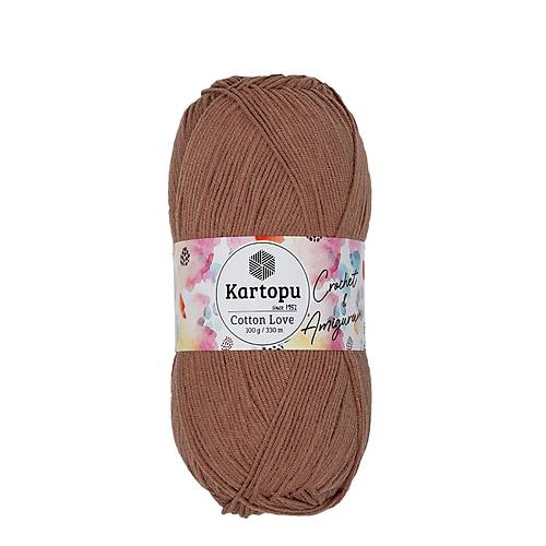 KARTOPU COTTON LOVE K842 AIK KAHVERENG