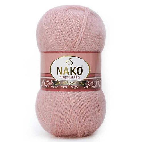 NAKO ANGORA LKS 10275 PEMBEMS PUDRA