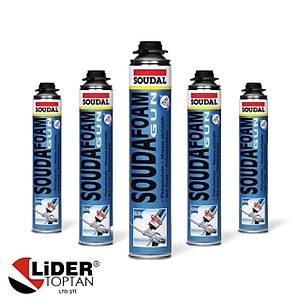 Soudal Soudafoam Gun 750ML Tabancal� Poli�retan K�p�k 1 Koli