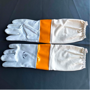 Hakiki Deri Sar� Bantl� Ar�c� Eldiveni