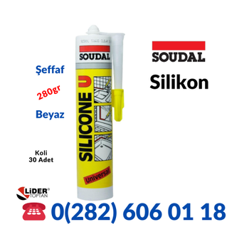 Soudal Genel Ama�l� Silikon 280 gr �effaf
