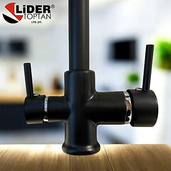 Mat Siyah Ar�tmal� Mutfak Evyesi