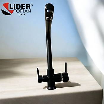 Mat Siyah Ar�tmal� Mutfak Evyesi