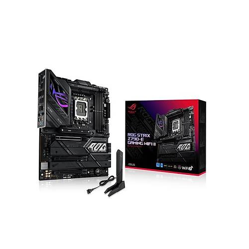 ASUS ROG STRIX Z790-E GAMING WIFI II DDR5 8000MHZ 1XHDMI 1XDP 5XM.2 USB 3.2 ATX 1700P(12./13.VE14. NESL LEMC UYUMLU)