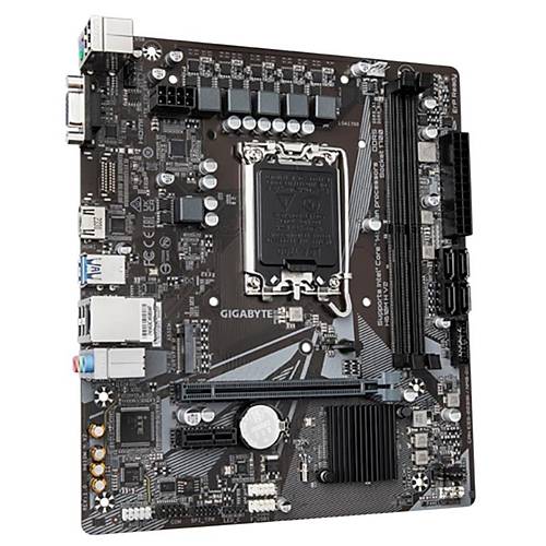 GIGABYTE H610M-H-V2 DDR5 5600MHZ 1XVGA 1XHDMI 1XM.2 USB 3.2 MATX 1700P (12. / 13. VE 14. NESL LEMC UYUMLU)