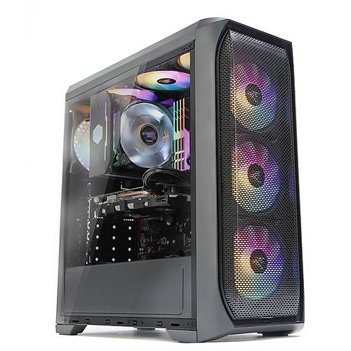 ZALMAN N5MF PSU YOK 4X120MM RGB FAN USB 3.0 ATX SYAH KASA