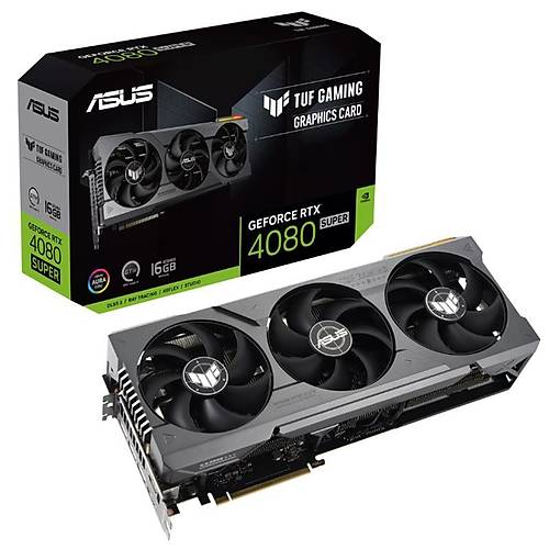ASUS GEFORCE TUF-RTX4080S-16G 16GB GDDR6X 256BIT 2XHDMI 3XDP EKRAN KARTI