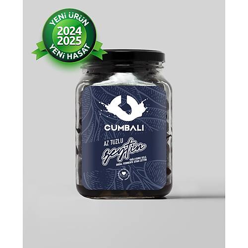 Siyah Yal ri Kuru Sele Zeytin, 1 Kg Cam Kavanoz