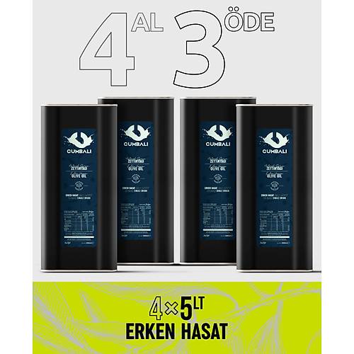 4 AL 3 DE (4 Adet - Erken Hasat 5 Lt Zeytinya) Avantajl Paket 3