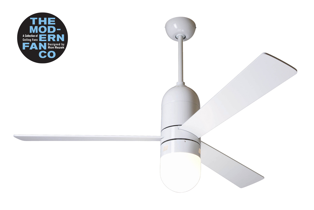 Modern Fan - Cirrus Beyaz 132 Cm. Aydınlatmalı Tavan Vantilatörü
