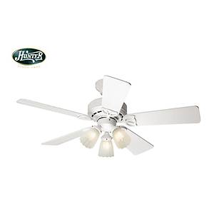 Hunter - Brighton Beyaz - 107 Cm. Ayd�nlatmal� Tavan Vantilat�r�