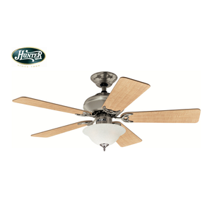 Hunter - Builder Select F�r�alanm�� Nikel - 107 Cm. Ayd�nlatmal� Tavan Vantilat�r�