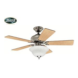 Hunter - Builder Select F�r�alanm�� Nikel - 107 Cm. Ayd�nlatmal� Tavan Vantilat�r�