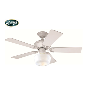 Hunter - Builder Select Beyaz - 107 Cm. Ayd�nlatmal� Tavan Vantilat�r�