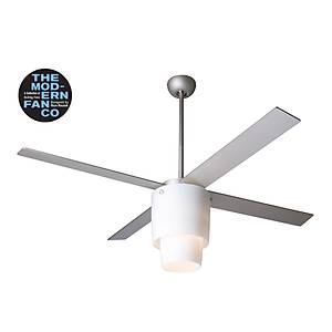Modern Fan - Halo Dokulu Nikel 132 Cm. Tavan Vantilat�r�