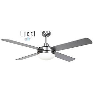 Lucci Air Futura Eco Big F�r�alanm�� Krom - 132 Cm. Ayd�nlatmal� Tavan Vantilat�r�