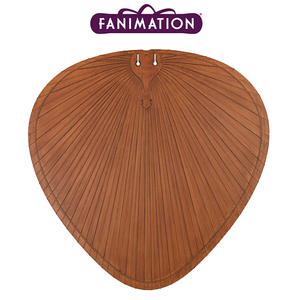 Fanimation - K�z�l-Kahve Renkte Palmiye Yapra�� Geni� Oval Kompozit Kanat Seti