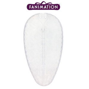 Fanimation - Beyaz Renkte Bambu �rme Dar Oval Kompozit Kanat Seti