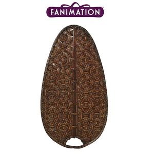 Fanimation - Antik Renk Bambu �rme Dar Oval Kanat Seti