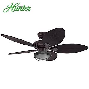 Hunter - Outdoor Elements II �a�da� Bronz - 137 Cm. Ayd�nlatmal� Tavan Vantilat�r�