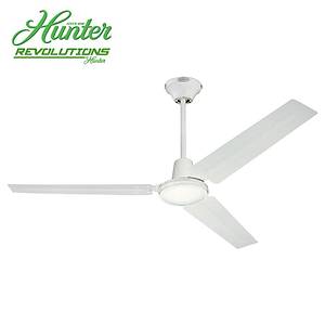 Hunter Revolutions - Industrial Beyaz - 142 Cm. Tavan Vantilat�r�