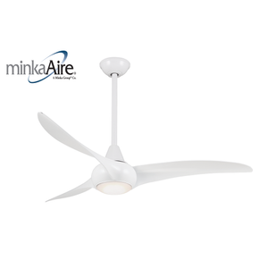Minka Aire - Wave Beyaz - 132 Cm. Ayd�nlatmal� Tavan Vantilat�r�