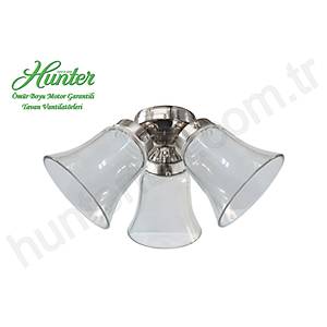 O�uzhan - �effaf Cam F�r�alanm�� Nikel 3l� Ayd�nlatma