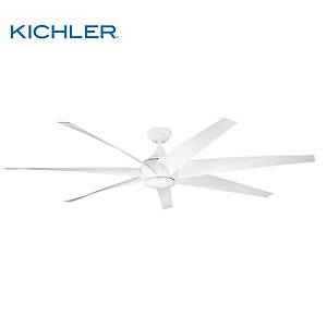 Kichler - Lehr Beyaz - 203 Cm. D�� Mekan Tavan Vantilat�r�