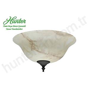Hunter - �ukur Tabak Ayd�nlatma - Kaymak Ta�� Desenli